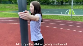 Teen slut blowjob and fucking after sport instructions